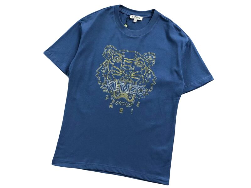 KENZO Tiger Tee - (NAVY/GREEN)