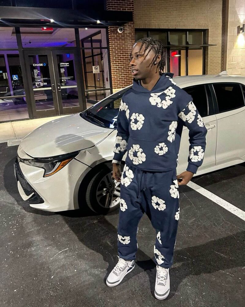 Denim Trs Navy Blue Tracksuit - Image 8
