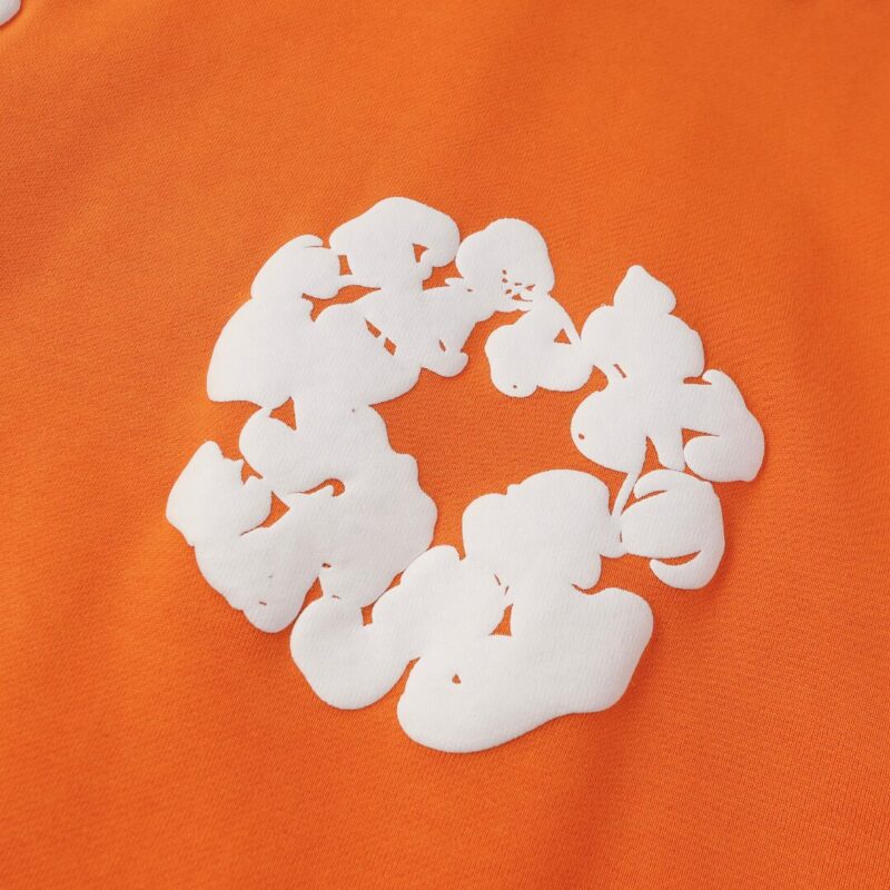 Denim Trs Orange Tracksuit - Image 5