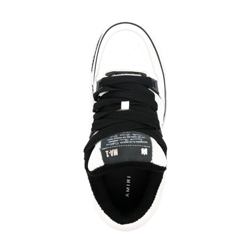 Amiri Panelled White Black - Image 4