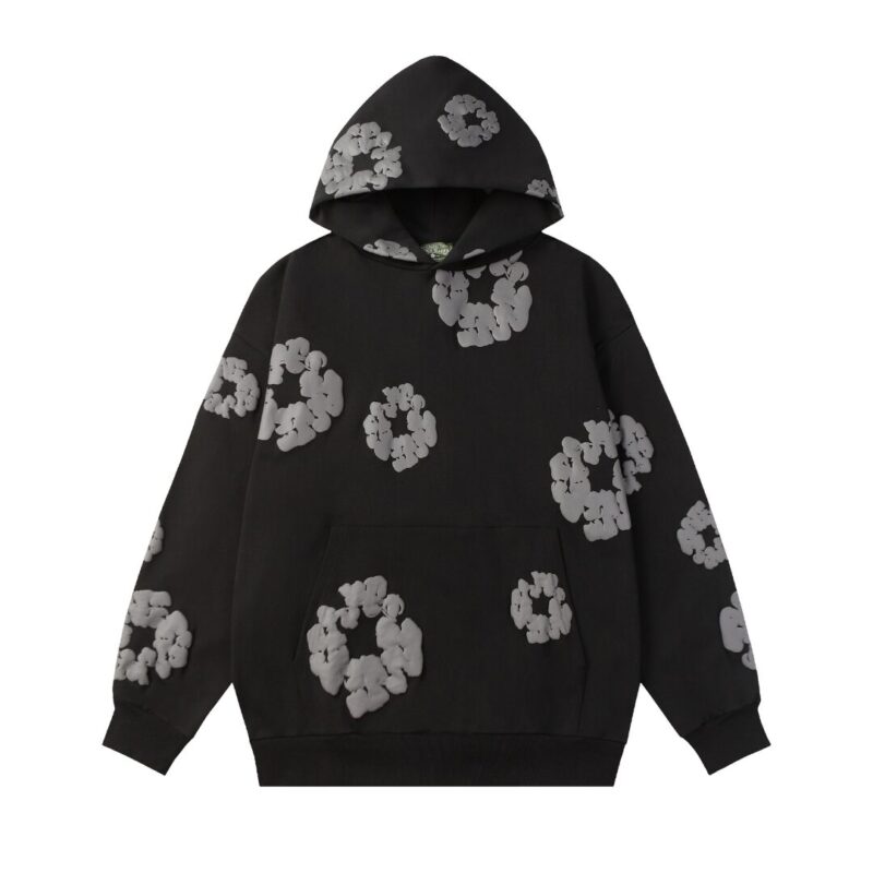 Denim Trs Black Grey Tracksuit - Image 2