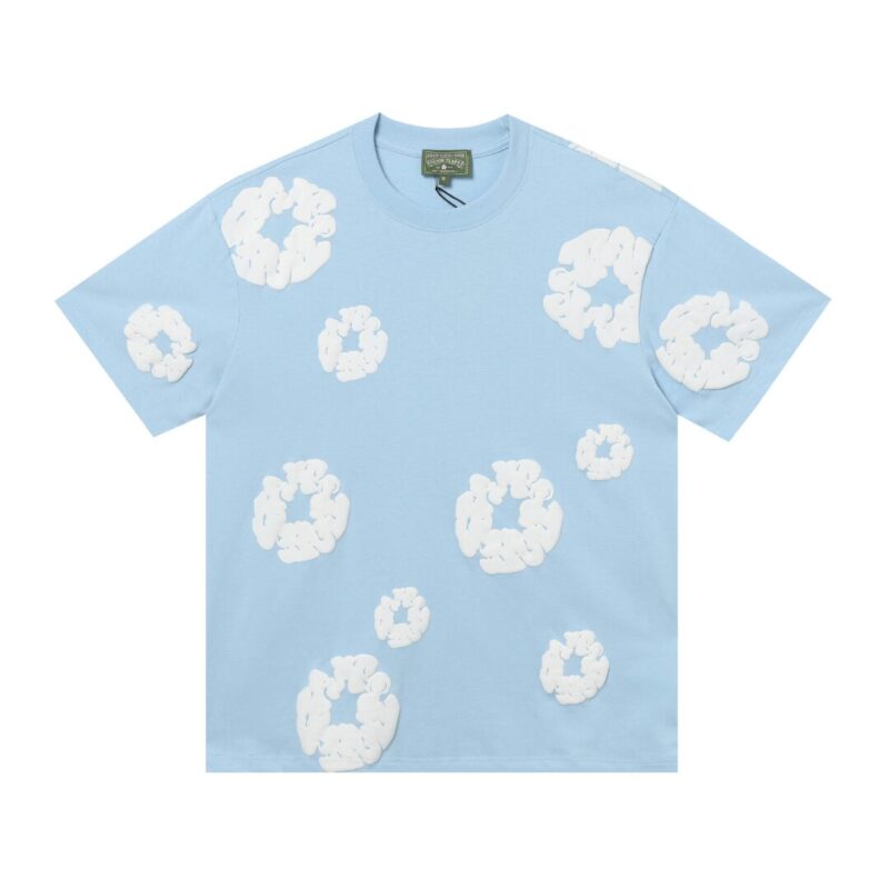 Denim Trs Sky Blue Short set - Image 3