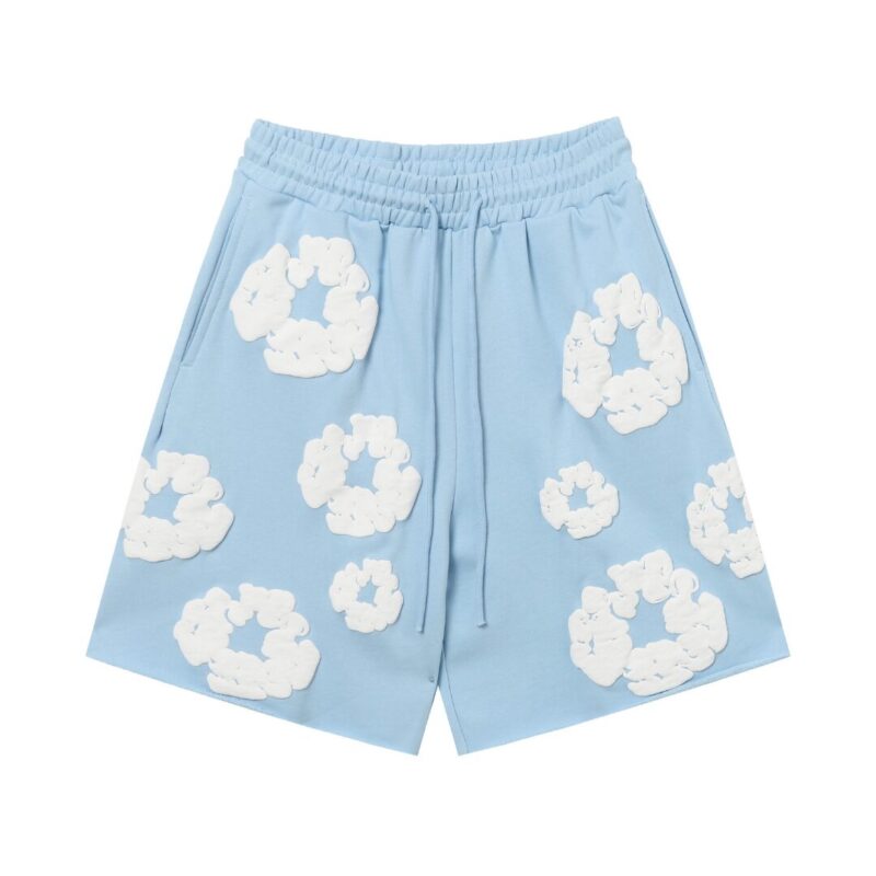 Denim Trs Sky Blue Short set - Image 4