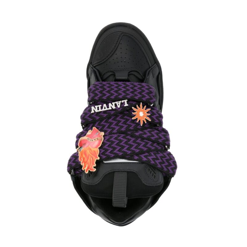 Lanvin Curb Black Purple - Image 4
