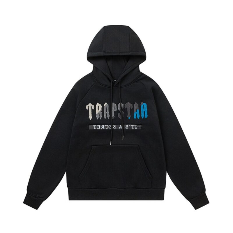 Decoded 2.0 Hooded Black Blue Tracksuit - Image 3