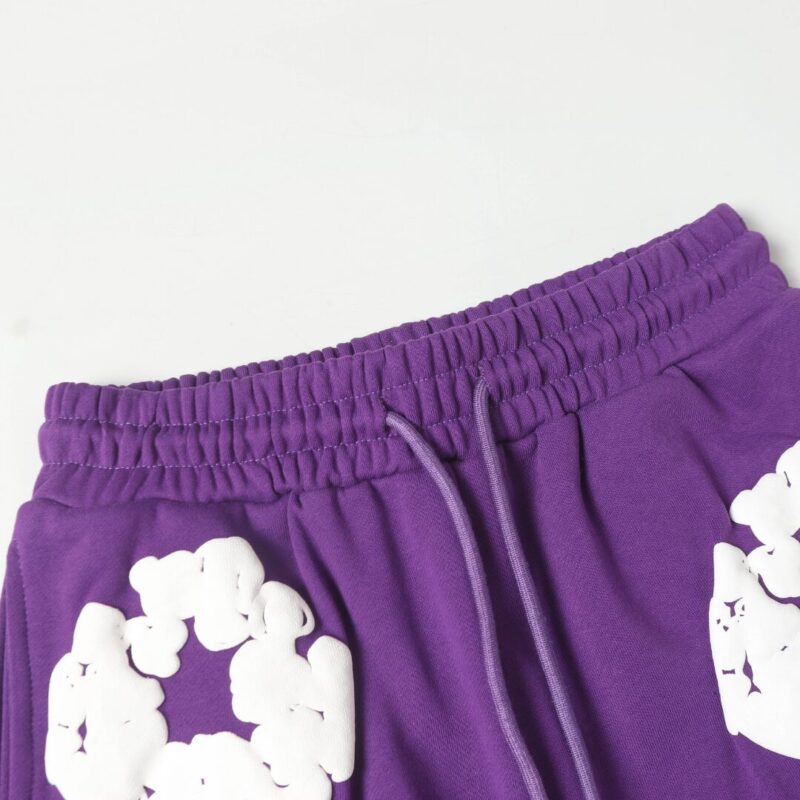 Denim Trs Purple Short set - Image 7