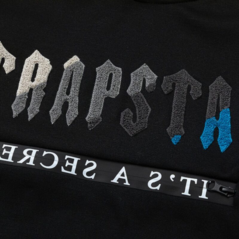 Decoded 2.0 Hooded Black Blue Tracksuit - Image 5
