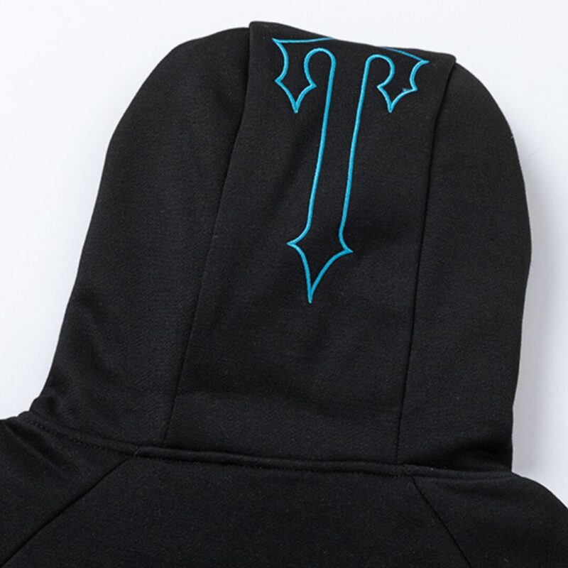 Decoded 2.0 Hooded Black Blue Tracksuit - Image 6