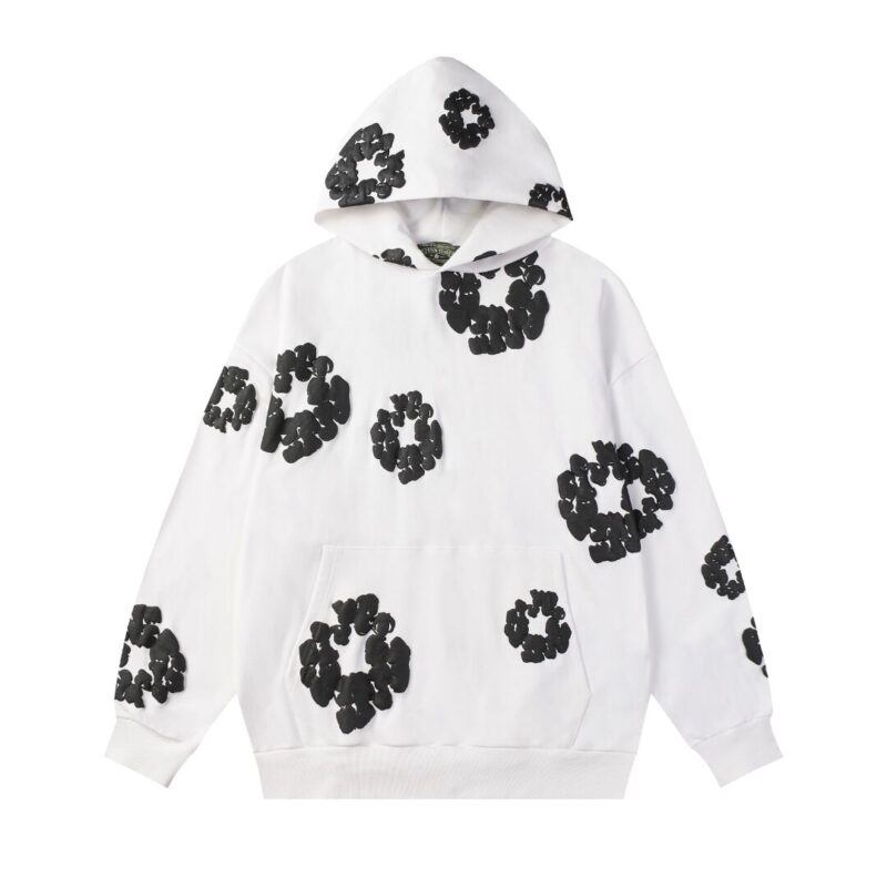 Denim Trs White Tracksuit - Image 2