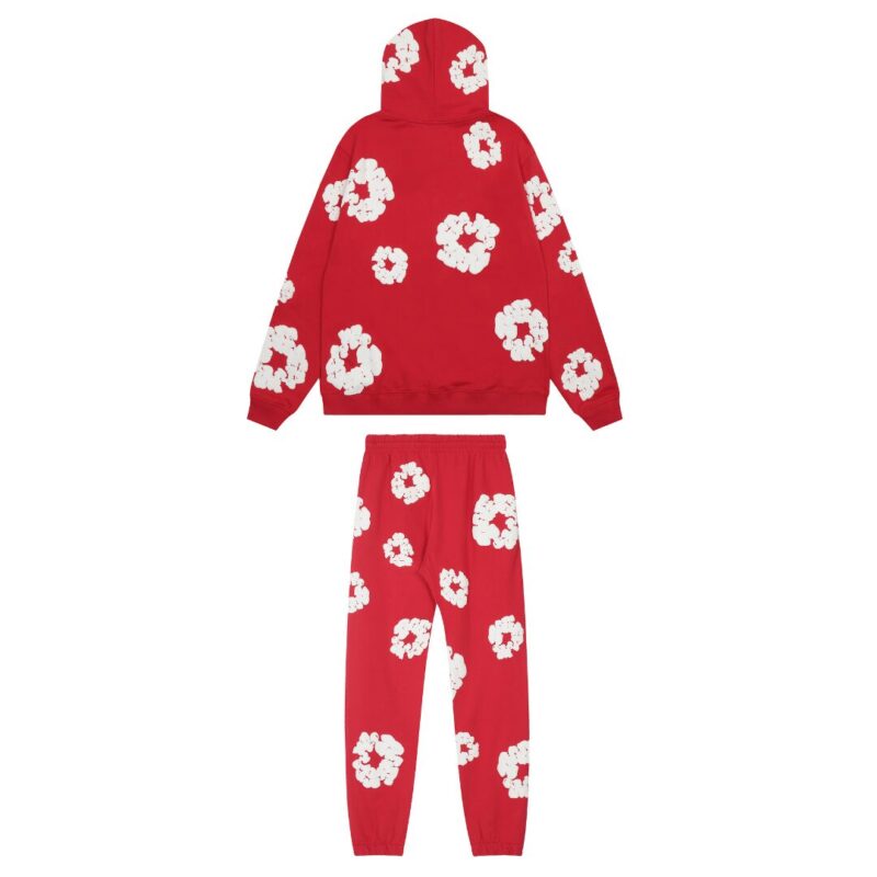 Denim Trs Red Tracksuit - Image 2