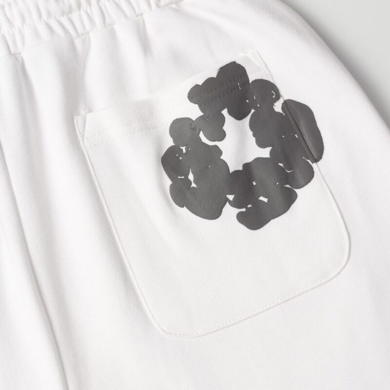 Denim Trs White Grey Short set - Image 8