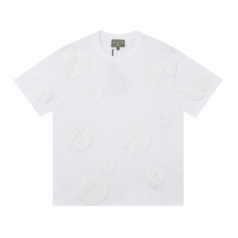 Denim Trs Triple White Short set - Image 3