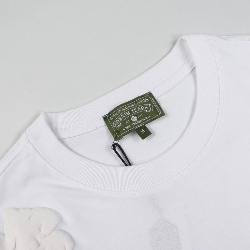 Denim Trs Triple White Short set - Image 5