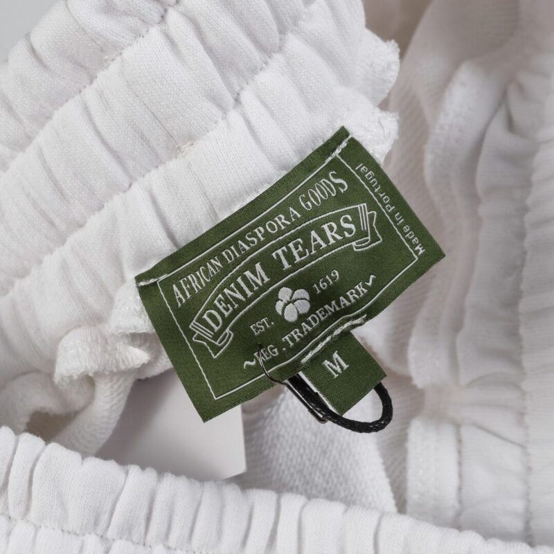 Denim Trs Triple White Short set - Image 7