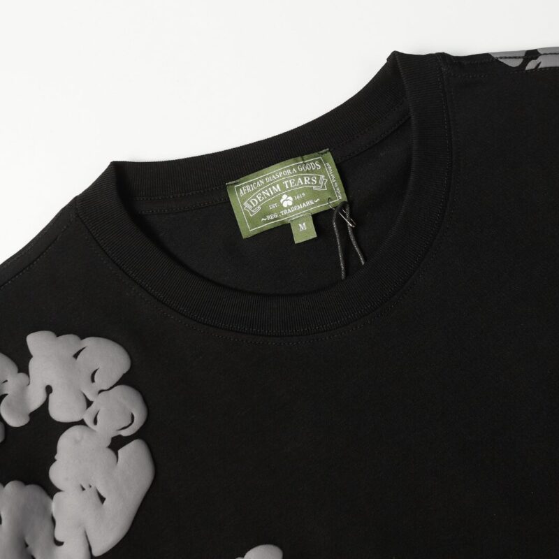 Denim Trs Black Grey Short set - Image 5