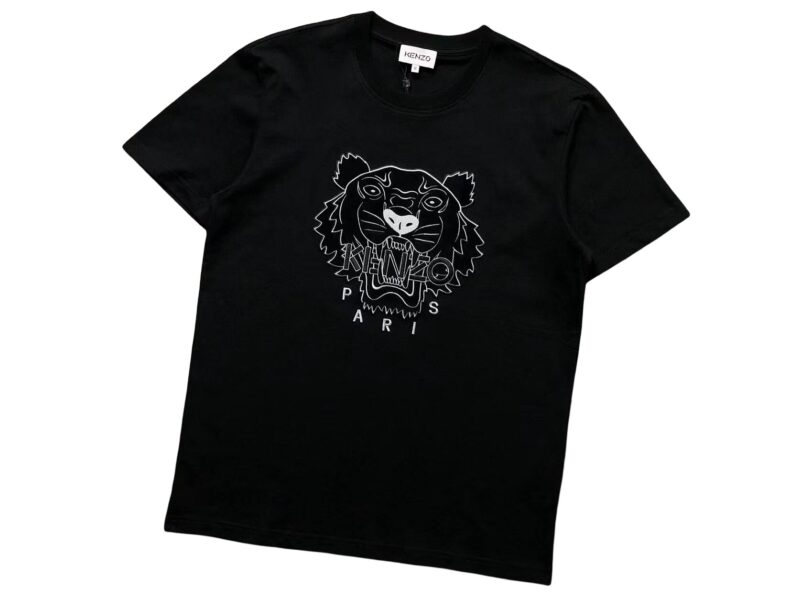KENZO Tiger Waffle Tee - (BLACK)