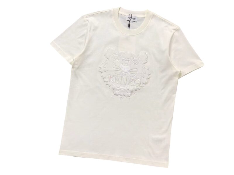 KENZO Tiger Waffle Tee - (WHITE)