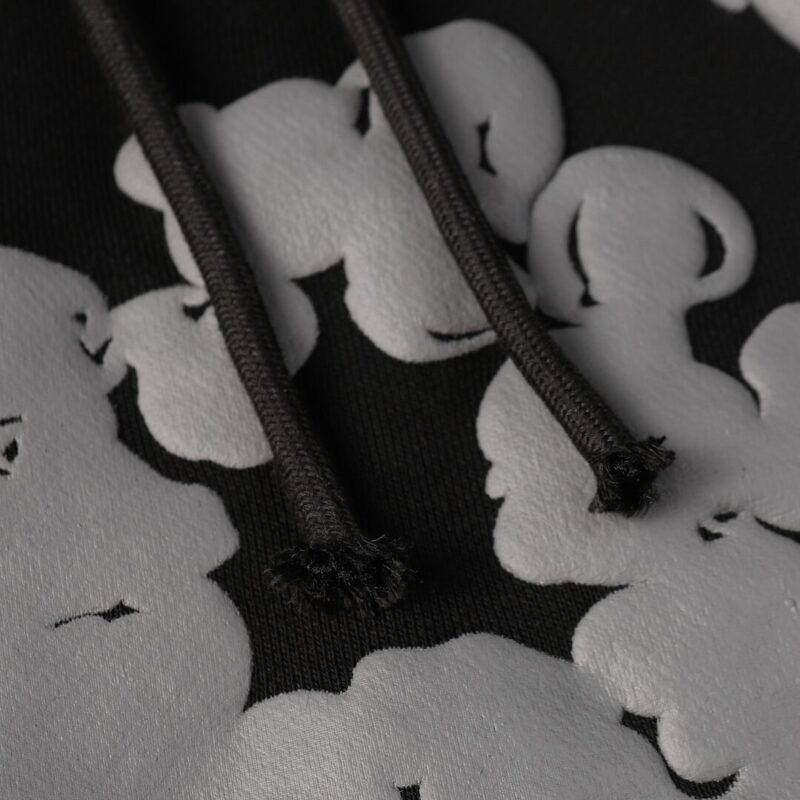 Denim Trs Black Grey Short set - Image 7