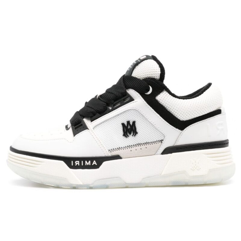Amiri Panelled White Black