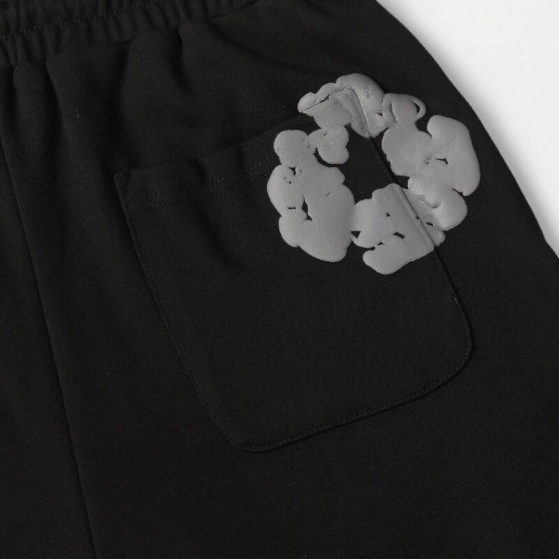Denim Trs Black Grey Short set - Image 8