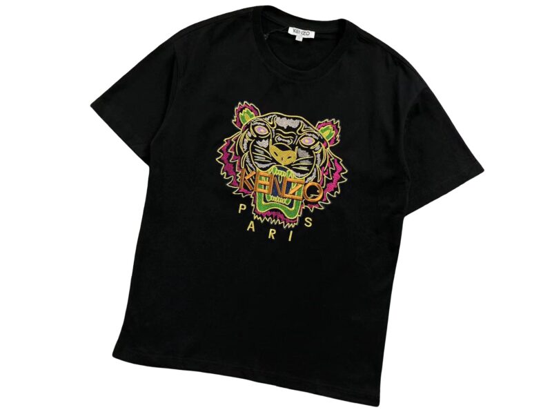 KENZO Tiger Tee - (BLACK/GREEN/YELLOW)