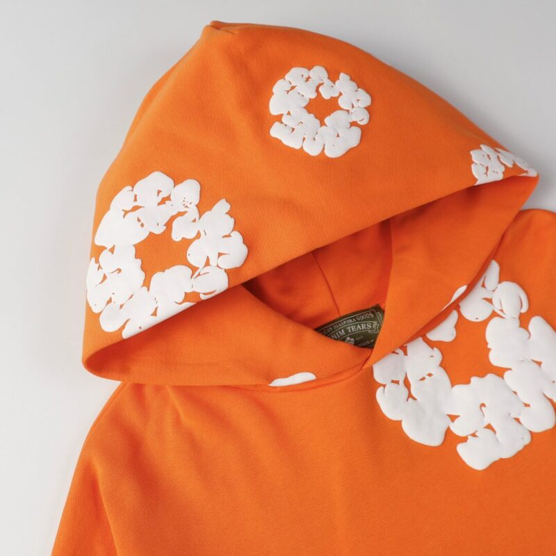 Denim Trs Orange Tracksuit - Image 4