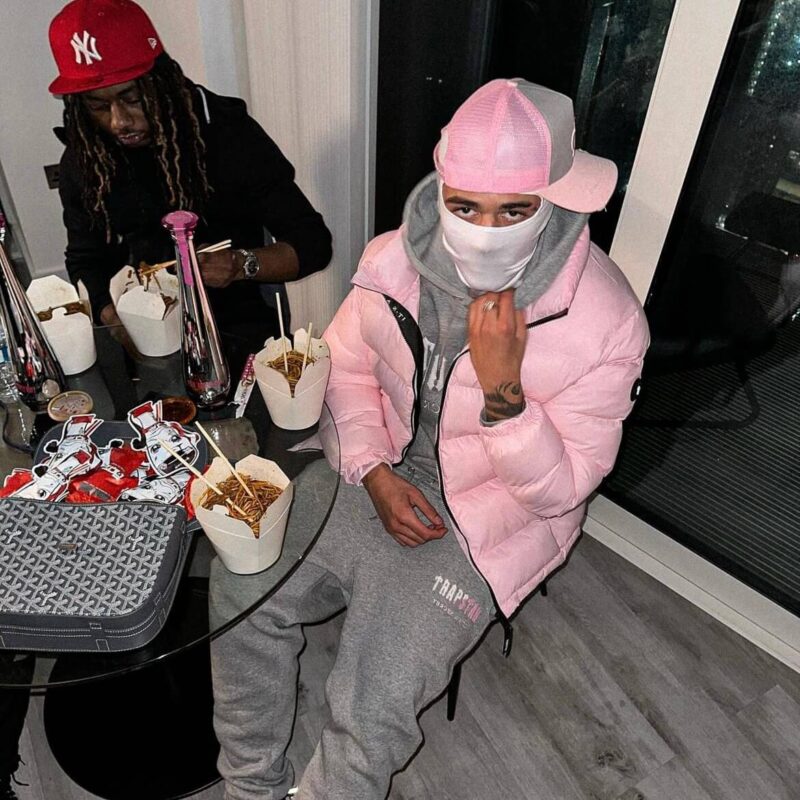 Decoded 2.0 Hooded Pink Tracksuit - Image 11