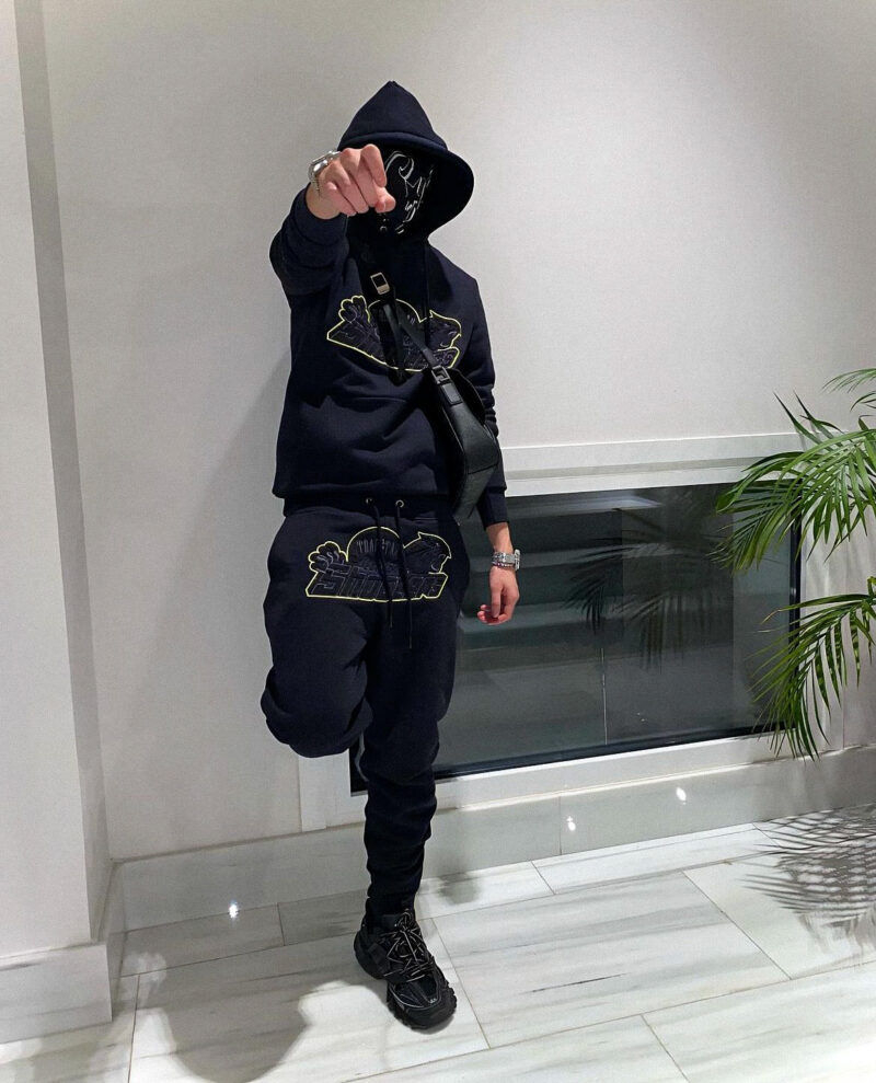 Shooters Hooded Lime Tracksuit - Image 5