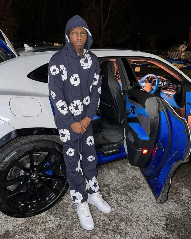 Denim Trs Navy Blue Tracksuit - Image 6