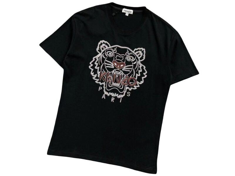 KENZO Tiger Tee - (BLACK/GREY/BROWN)