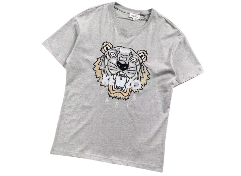 KENZO Tiger Tee - (GREY/BEIGE)