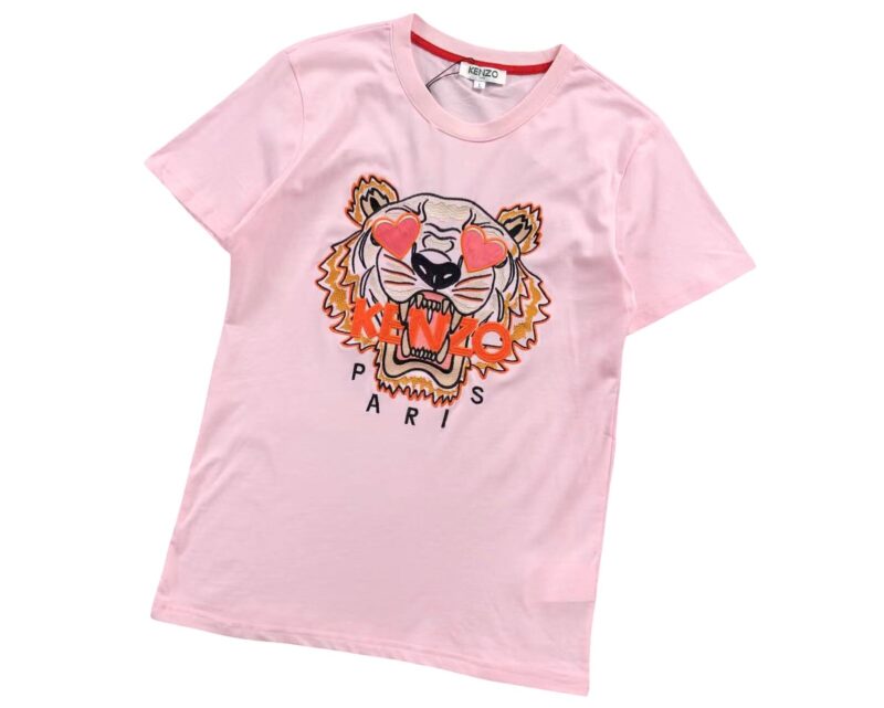 KENZO Tiger Heart Tee - (PINK)