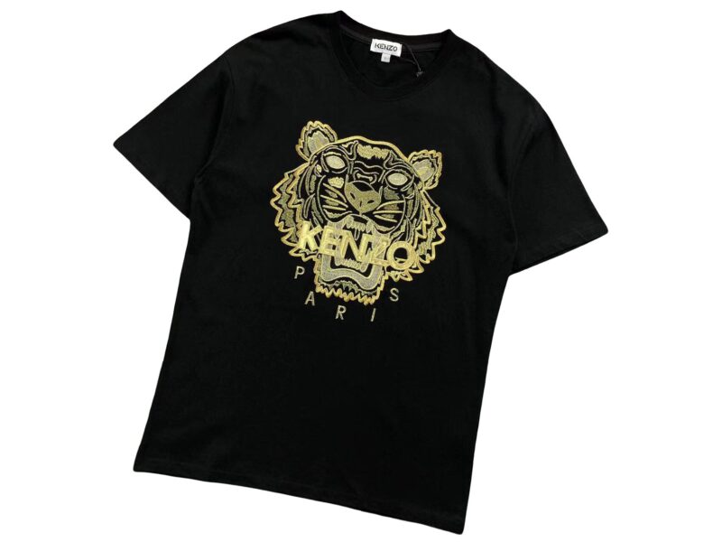 KENZO Tiger Tee - (BLACK/GOLD)