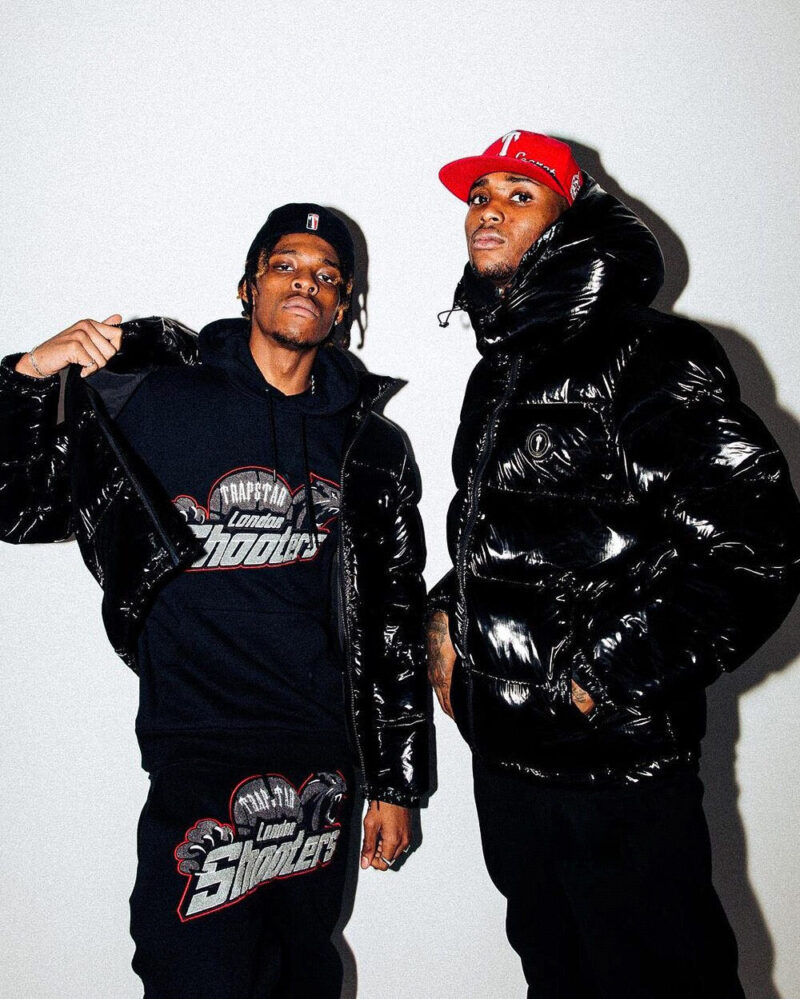 London Shooters Black Red Tracksuit - Image 7