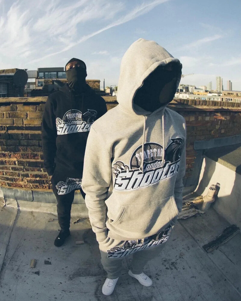 London Shooters Grey Tracksuit - Image 9