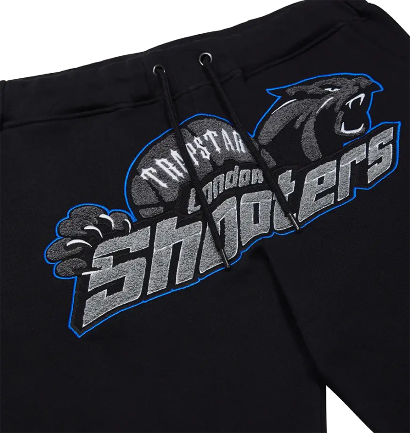 London Shooters Black Blue Tracksuit - Image 5