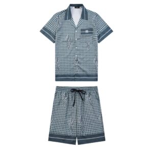 Amr Staggard Silk Short Set
