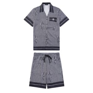 Amr Staggard Silk Short Set