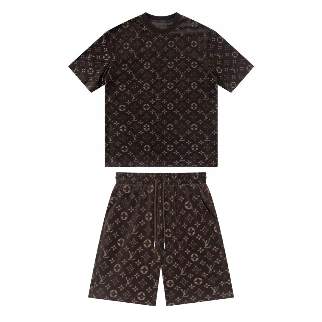 MONOGRAM SHORT SET