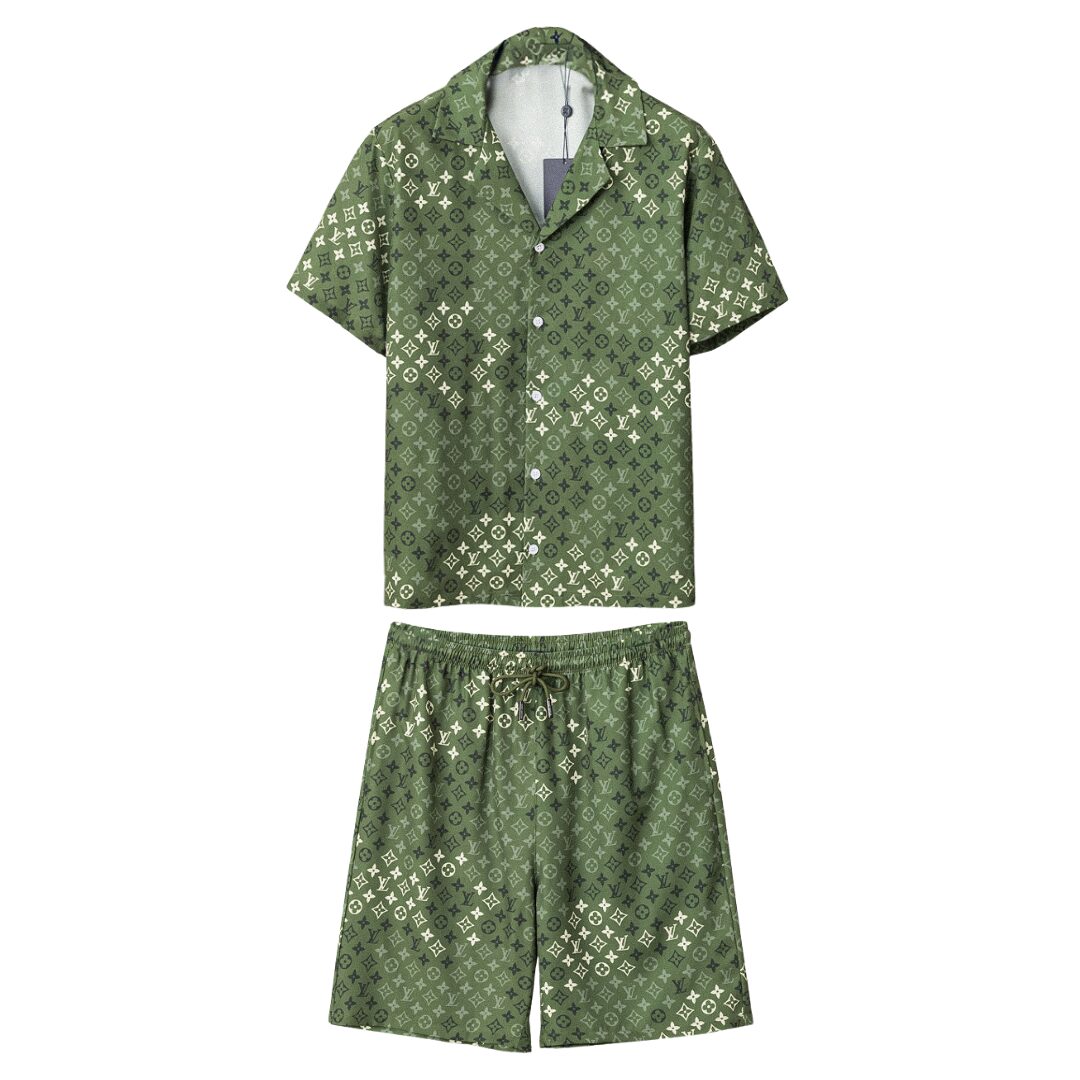 Monogram Short Set