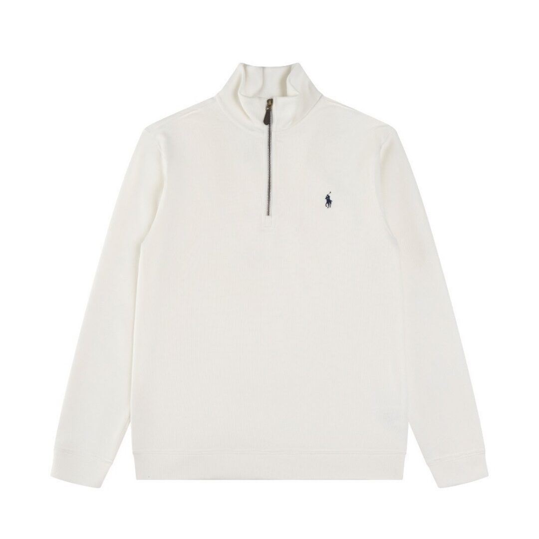 POLO ZIP SWEATSHIRT