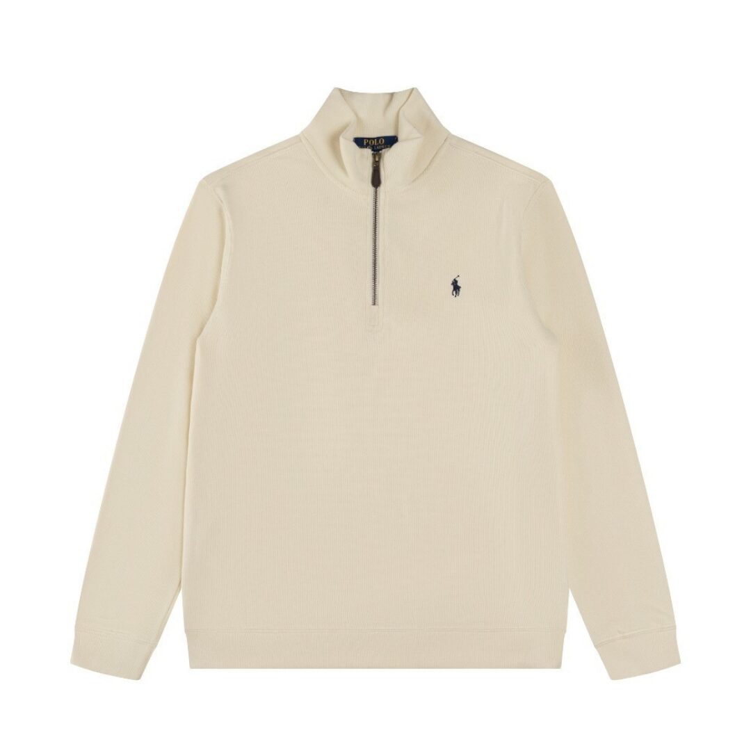 POLO ZIP SWEATSHIRT
