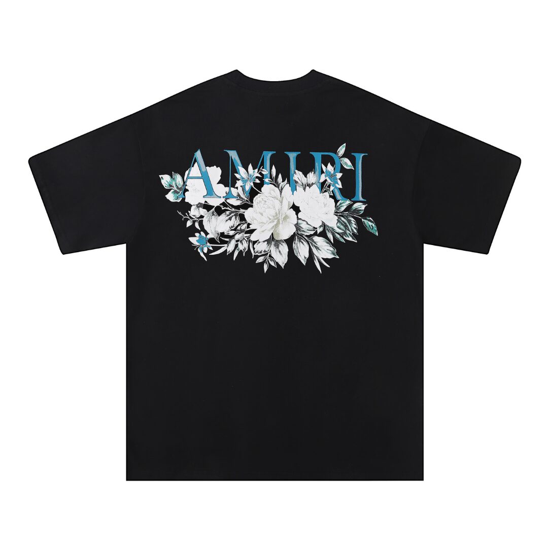 AMR MONOGRAM FLOWER T-SHIRT - Image 3