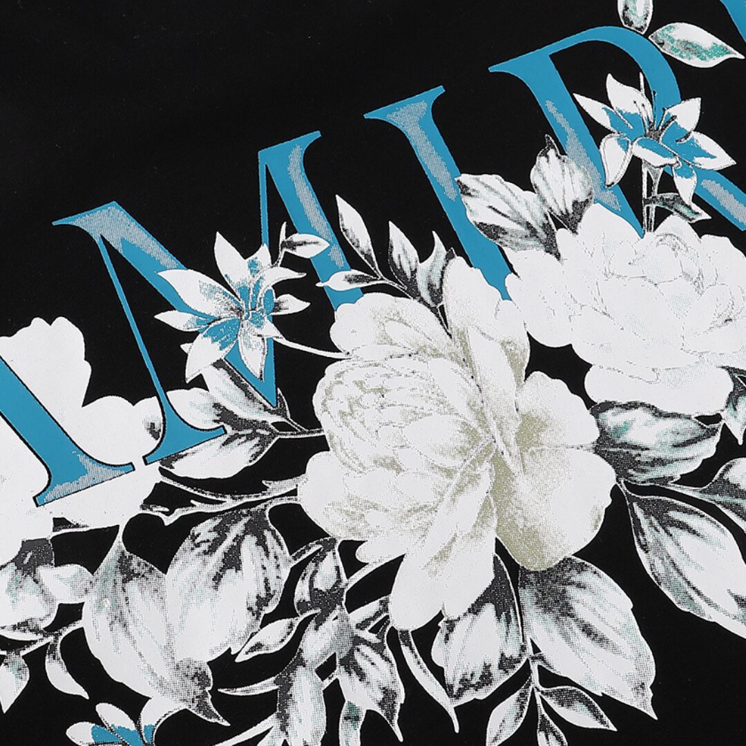 AMR MONOGRAM FLOWER T-SHIRT - Image 5