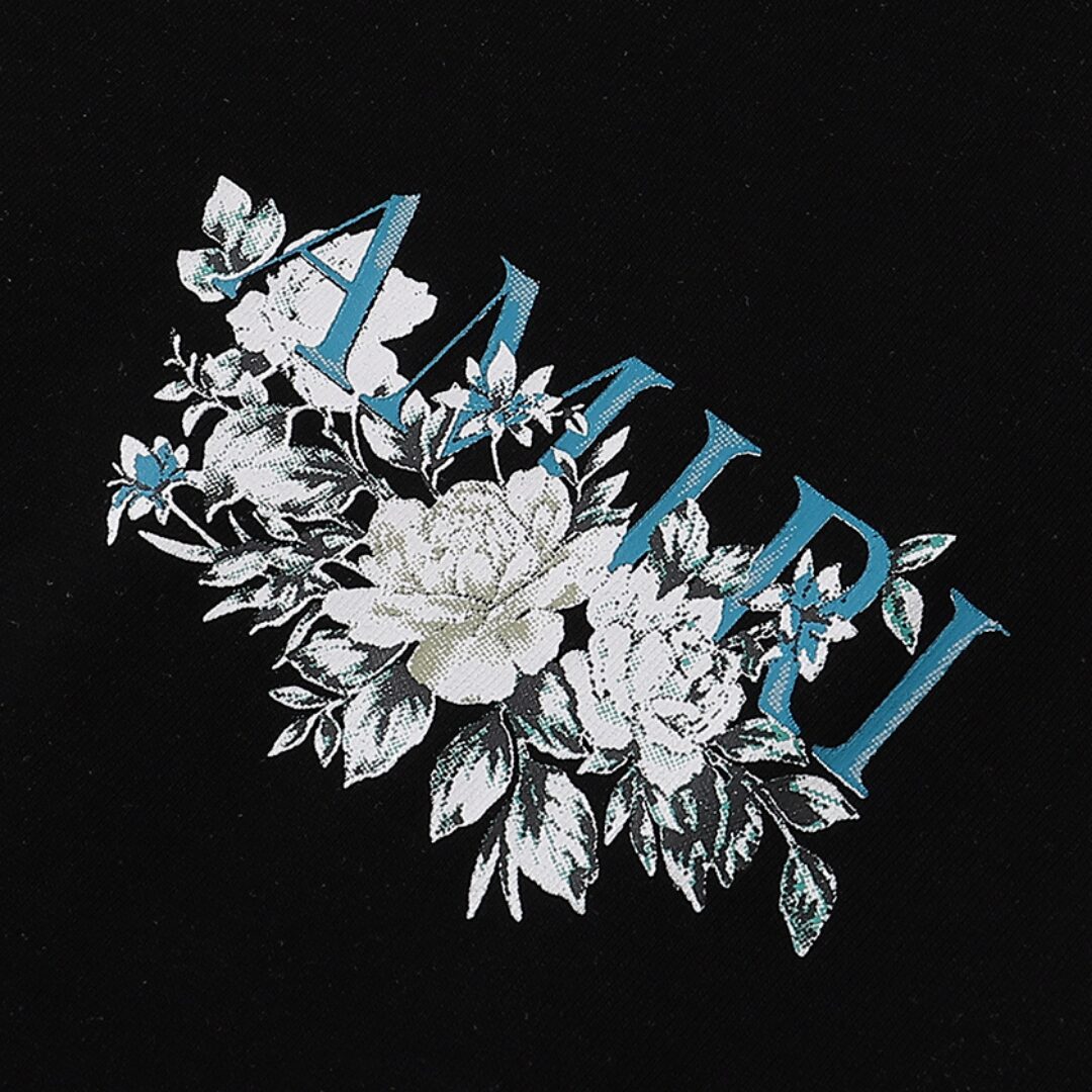 AMR MONOGRAM FLOWER T-SHIRT - Image 6
