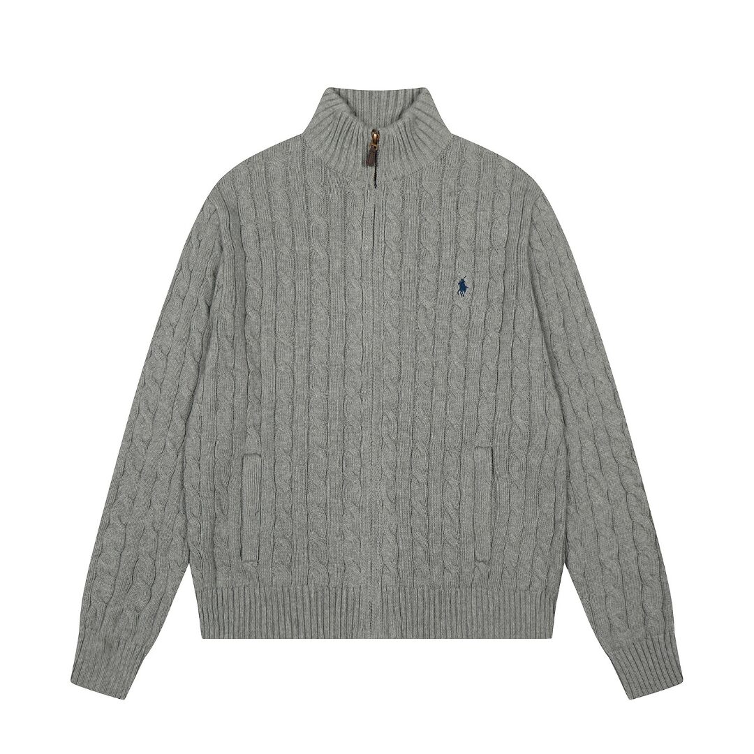 POLO ZIP SWEATER - Image 7