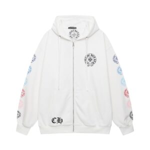 Chrome Zip Hoodie