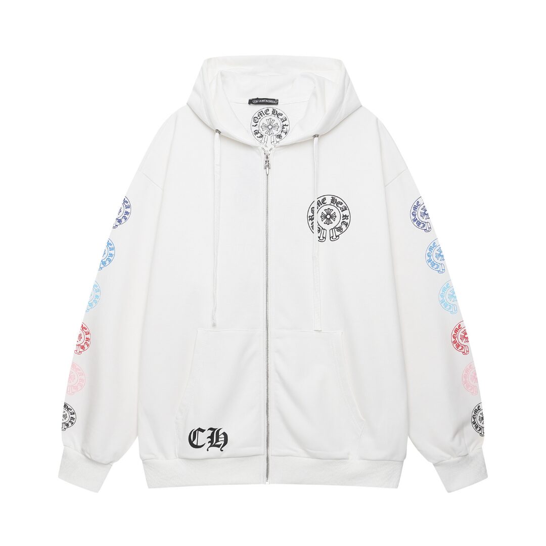 Chrome Zip Hoodie - Image 3