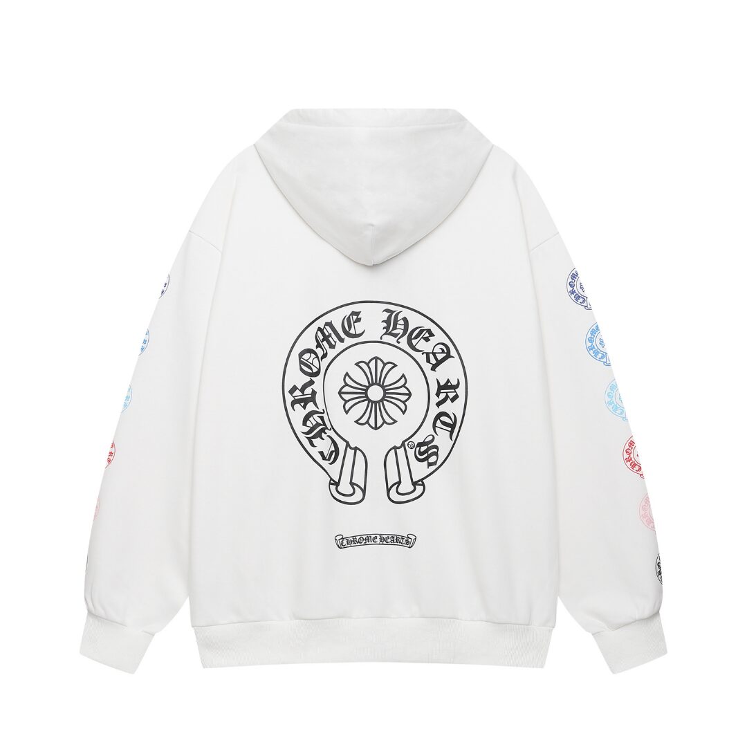 Chrome Zip Hoodie - Image 2