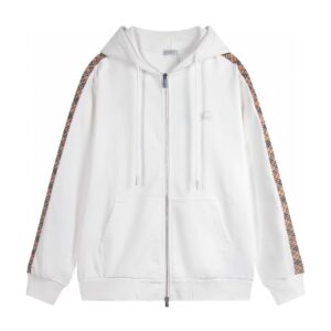 Monogram Zip Hoodie